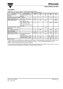 浏览型号TFDU4300-TR1的Datasheet PDF文件第7页