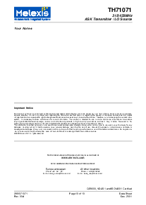 浏览型号TH71071的Datasheet PDF文件第10页