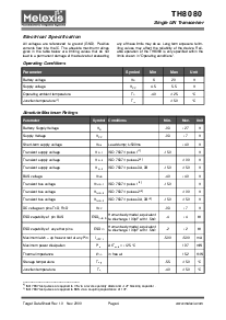 浏览型号TH8080JDC的Datasheet PDF文件第4页