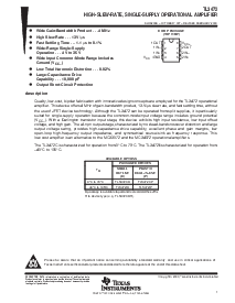 浏览型号TL3472CD的Datasheet PDF文件第1页