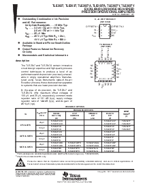 浏览型号TLE2037ID的Datasheet PDF文件第1页