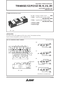 浏览型号TM400CZ-M的Datasheet PDF文件第1页