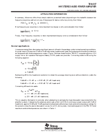 浏览型号TPA1517NE的Datasheet PDF文件第15页