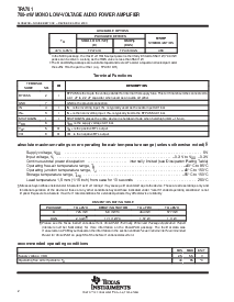 浏览型号TPA701DGN的Datasheet PDF文件第2页