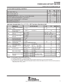 浏览型号TPIC6A595DW的Datasheet PDF文件第5页