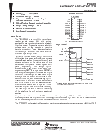 浏览型号TPIC6B595N的Datasheet PDF文件第1页