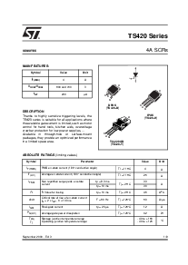 浏览型号TS420-600B-TR的Datasheet PDF文件第1页