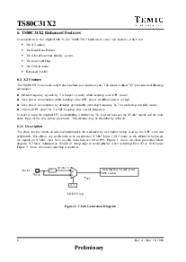 浏览型号TS80C31X2-MCBB的Datasheet PDF文件第6页