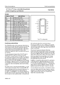 浏览型号TSA5059的Datasheet PDF文件第5页