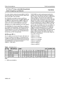 浏览型号TSA5059的Datasheet PDF文件第6页
