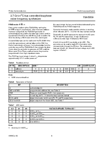 浏览型号TSA5059的Datasheet PDF文件第8页