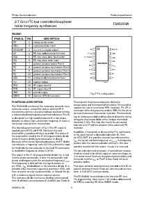 浏览型号TSA5059ATS的Datasheet PDF文件第5页