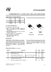 浏览型号STTA1512的Datasheet PDF文件第1页