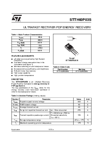 浏览型号STTH60P03SW的Datasheet PDF文件第1页