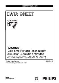 浏览型号TZA1026T的Datasheet PDF文件第1页