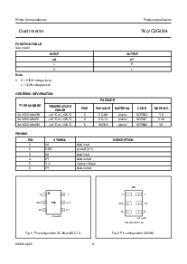 浏览型号74LVC2GU04GM的Datasheet PDF文件第3页
