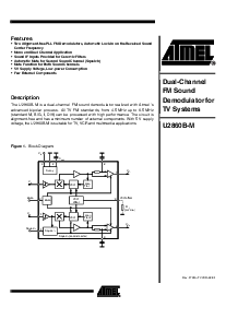 浏览型号U2860B-MFP的Datasheet PDF文件第1页