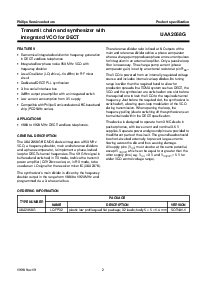 浏览型号UAA2068的Datasheet PDF文件第2页