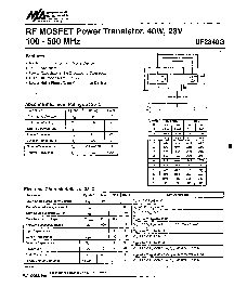 浏览型号UF2840G的Datasheet PDF文件第1页
