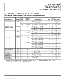 浏览型号ULN2804A的Datasheet PDF文件第3页