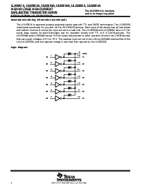 浏览型号ULN2004的Datasheet PDF文件第2页