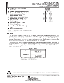 浏览型号ULQ2003ATDQ1的Datasheet PDF文件第1页