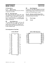 浏览型号V62C5181024的Datasheet PDF文件第2页