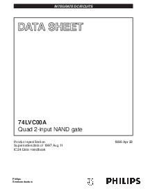 浏览型号74LVC00AD的Datasheet PDF文件第1页