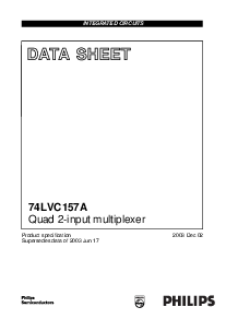 浏览型号74LVC157AD的Datasheet PDF文件第1页