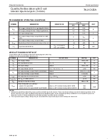 浏览型号74LVC125AD的Datasheet PDF文件第4页