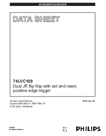浏览型号74LVC109DB的Datasheet PDF文件第1页