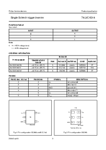 浏览型号74LVC1G14GV的Datasheet PDF文件第3页