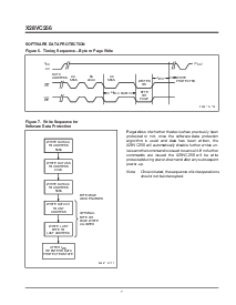 浏览型号X28VC256PM-45的Datasheet PDF文件第7页