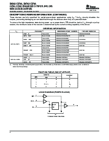 浏览型号SN74LVC374AN的Datasheet PDF文件第2页