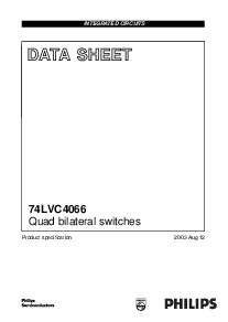 浏览型号74LVC4066BQ的Datasheet PDF文件第1页