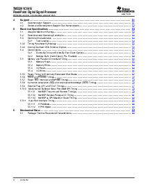 浏览型号TMS320VC5416PGE160的Datasheet PDF文件第4页