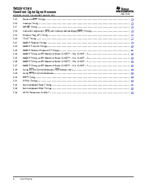 浏览型号TMS320VC5416PGE160的Datasheet PDF文件第6页