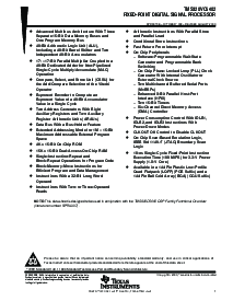 浏览型号TMS320VC5402的Datasheet PDF文件第1页