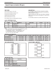 浏览型号74LVC86A的Datasheet PDF文件第2页
