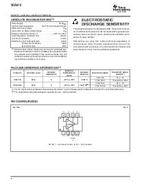 浏览型号VCA810的Datasheet PDF文件第2页