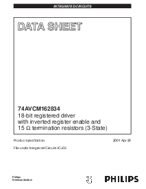 浏览型号74AVCM162834DGG的Datasheet PDF文件第1页