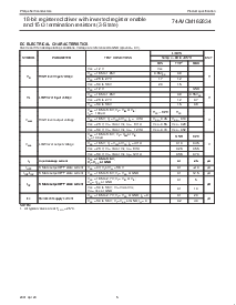 浏览型号74AVCM162834DGG的Datasheet PDF文件第5页