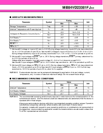 浏览型号MB84VD23381FJ的Datasheet PDF文件第8页