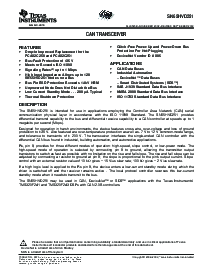 浏览型号SN65HVD251DR的Datasheet PDF文件第1页
