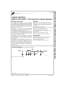 浏览型号LM2574HVM-ADJ的Datasheet PDF文件第1页