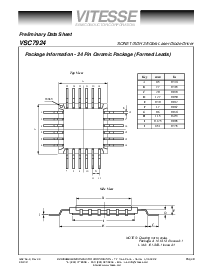 浏览型号VSC7924KFL的Datasheet PDF文件第9页