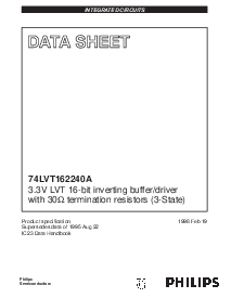 浏览型号VT162240ADGG的Datasheet PDF文件第1页