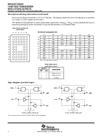 浏览型号SN74LVC16245ADLR的Datasheet PDF文件第2页