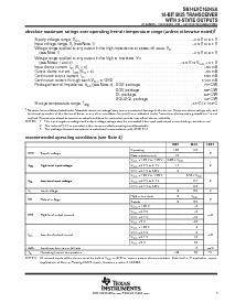 浏览型号SN74LVC16245ADGGR的Datasheet PDF文件第3页