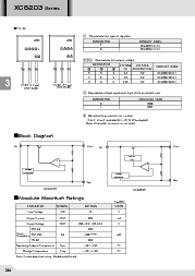 浏览型号XC6203E45AFH的Datasheet PDF文件第6页